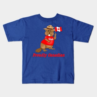 Proudly Canadian Kids T-Shirt